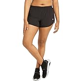 Champion Womens Sport Shorts, Moisture Wicking, Lightweight Gym Shorts for Women, C Logo, 2.5"