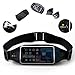 ATOLLA Sports Running and Fitness Phone Waist Pack Belt for iPhone 6S 6 5S 5, Galaxy S6 Edge S6 S5 S4 (for the Phone Under 5.1 inches)