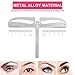 ELEVEN EVER Eyebrow Stencil Ruler kit- European Style eyebrow template Permanent Makeup Tools