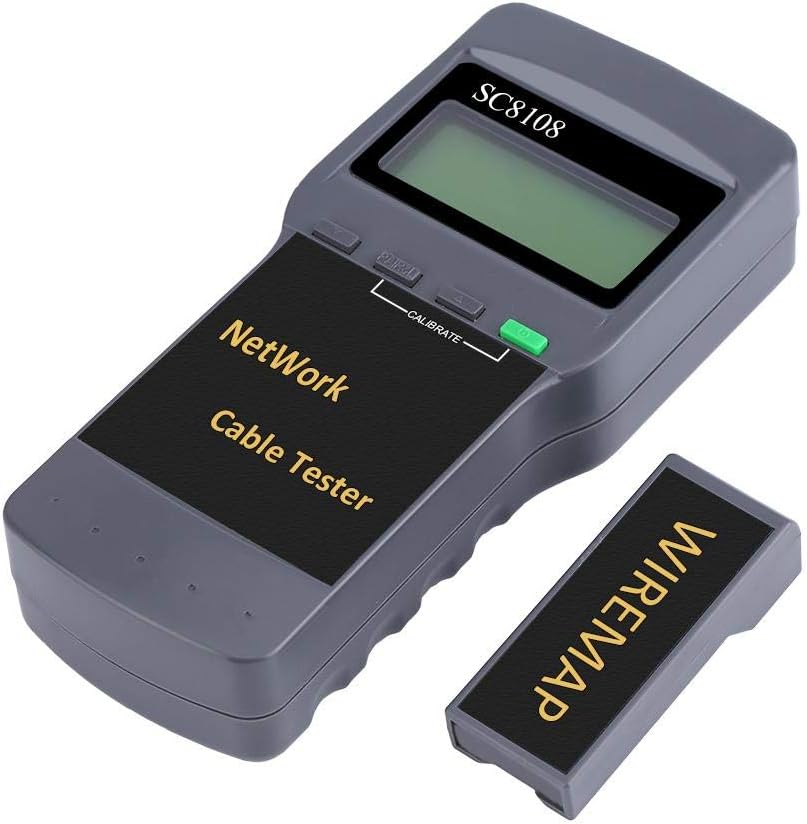 Bewinner Portable Network Testers, CAT5 RJ45 Network Cable Tester