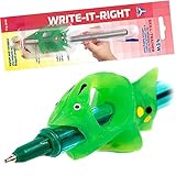 Pencil Grip Writing Claw for Children with large hands Blue MoonFish - WRITE-IT-RIGHT with Control Angle of fingers (4851)