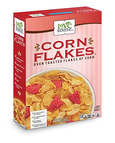 LoveSome Corn Flakes, 18 Ounce (Pack of 12)