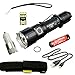 Klarus Improved XT11S SUPER BUNDLE w/ XT11S LED Compact Tactical Rechargeable Flashlight, Rechargeable 18650 Battery, USB Charging Cable, Lanyard, Holster, Pocket Clip, Car Charger, and USB Mini Light