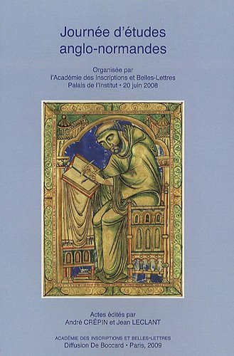 Journée d'études anglo-normandes
