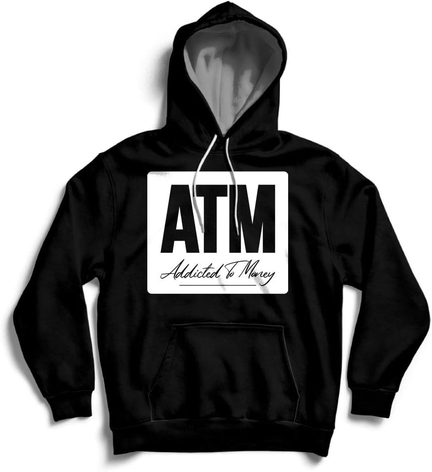 Addicted to Money Born Sinner ATM Hip-Hop KOD J.Cole J Cole Street Hoody MP3 Earphone Loops Hoodie
