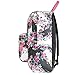 JanSport Classic SuperBreak Backpack - Multi Grey Floral Flouris
