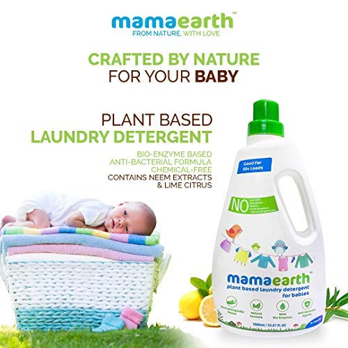 Mamaearth'S Plant Based Baby Laundry Liquid Detergent, With BioEnzymes