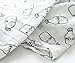 Bamboo Cotton Muslin Softest Swaddle Blanket Milk Bottle Print by Loved Littles