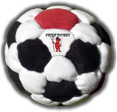 Corrosion Footbag 44 Panels Hacky Sack Intermediate Bag Sand Filled Weighted at 2.1 Onces