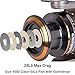 Yoshikawa Baitfeeder Spinning Reel Fishing 5.5:1 11 High Power Stainless Ball Bearings 30Lb Drag Right Left Hand Saltwater Freshwater Reversible Front Rear Drag Live Liner 3000-6000