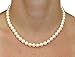 14K Gold 7-8mm White Freshwater Cultured Pearl Necklace - AAAA Quality, 20