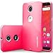 Nexus 6 Case, Caseology [Daybreak Series] Slim Fit Shock Absorbent Cover Slip Resistant for Motorola Nexus 6 - Hot Pink