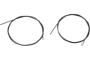 Hihaha Rotary Latch Cables for Leer 100XL 100XR 100XQ / Truck Cap Cables/Durable / 2 pcs