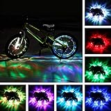 TINANA Rechargeable Bike Wheel Hub Lights