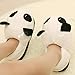 Holidayli Novelty Lovable Panda Household Spring Soft Plush Antiskid Indoor Home Slippers
