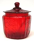 Miles Kimball Red Biscuit Jar