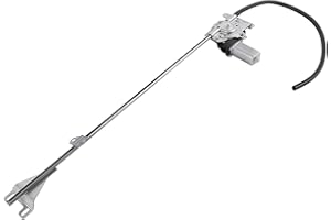 GELUOXI Power Window Regulator with Motor Replacement for Freightliner Argosy 1999-2011/ Century Class 2003-2011/ Columbia 2005-2011/ Coronado 2005-2010 Front Left Driver Side