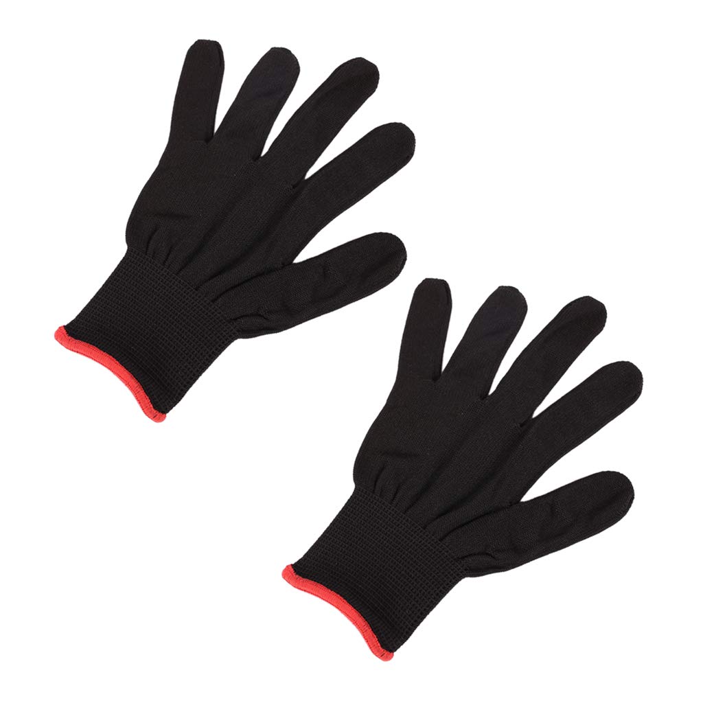 Ocobudbxw 2PCS Anti-slip Nylon Gloves Guitar Bass Glove Instrument Practice Hand Cover