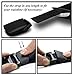ViViKiNG Waist Belt Nylon Canvas Hiker Belt Military Tactical Belt Plastic Buckle (2pcs. All Black)