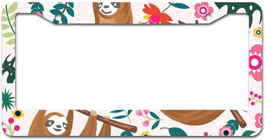 Headwind GR Universal License Plate Frame Auto Truck Car Front Tag Metal License Plate Frame Cover 6"x12" Design
