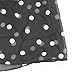 Outop Womens Polka Dots Maxi Black Long Casual Summer Beach Party Chiffon Dress (Black)