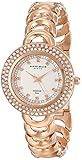 Akribos XXIV Amazon Exclusive Women's AK804RG Diamond-Accented Rose Gold-Tone Watch