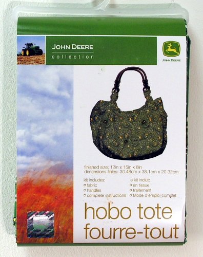 Springs Creative Products John Deere Hobo Tote GREEN