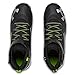 Under Armour Boys' Harper 3 Mid RM Jr. Baseball Shoe, Black (001)/White, 6