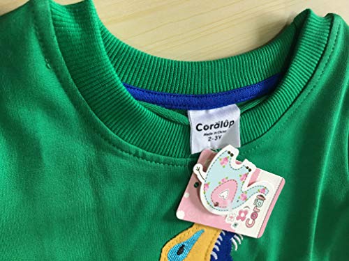 [IGO.]Long Sleeve Baby boys clothing infant toddler Dinosaur T-shirts CG25T2 - Thumbnail 7