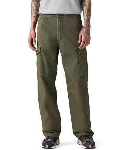 Levi's Men's 578 Baggy Cargo Jeans, (New) Steel Clouds (Non