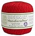Bernat Handicrafter Crochet Thread, Solid, 3 Ounce, Perfect Red, Single Ball