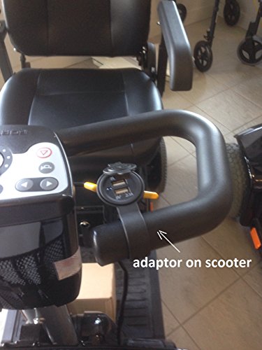 Cheelcare USB Adaptor/Charger for Scooters and Power Wheelchairs - Cable Length 0.5m - 20 inch