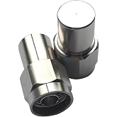 Generic 2 Pcs Dummy Load 2W N Male Dummy Load 2 Watt DC-3Ghz Terminal 50 Ohm VSWR 1.2