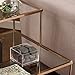 SEI Furniture Knox Mirrored 3-Tier Stair Step Accent Table, 20.5
