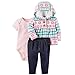 Carter's Baby Girls' 3-24 Months 3 Piece Little Jacket Set 9 Months