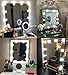 Minetom Hollywood Style Vanity Lights Kit for Vanity Mirror with Touch Dimmer, 10 LED Mirror Light Bulb Lighting Strip for Makeup Vanity Table Set in Dressing Room Bath Room (Mirror Not Include)
