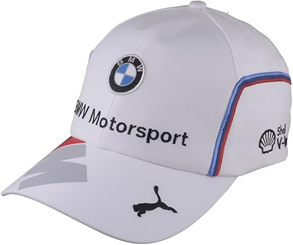 gorra bmw puma blanca