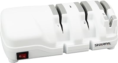 SHARPAL 198H Electric Knife Sharpener 3 Stage Diamond Wheels