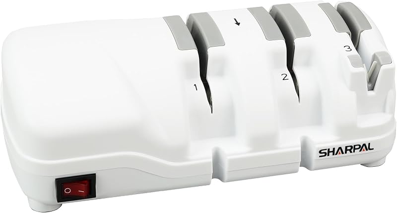 SHARPAL 198H Electric Knife Sharpener 3 Stage Diamond Wheels