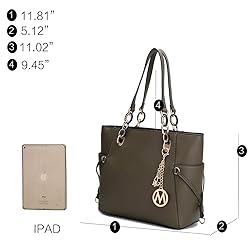 MKF Collection Women's Tote Bag With Wristlet