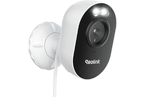 REOLINK Lumus, Upgraded 2K 4MP Outdoor Security Camera with Spotlights, 2.4/5GHz Dual-Band WiFi Camera Plug in, Smart Person/