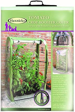 Haxnicks Tomato Crop-Booster Poly Cover, Green/Clear