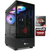 PC Gamer ITX Arena, Ryzen 5 5600GT, Radeon™ Graphics Vega 7, 16GB Ram, SSD 480GB, Gabinete RGB