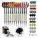 Sinwind Soft Darts Set, 12 Pcs Soft Tip Darts, 42 Flights and 100 Soft Tip Points for Electronic Dartboards