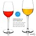 MICHLEY Floating Wine Glasses for Pool Unbreakable Tritan Plastic Red Wine Glasses with Stem Poolside Floating Cups 12.5 OZ, Dishwasher Safe, Set of 2