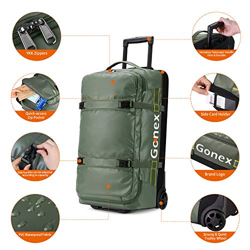 Gonex Rolling Duffle Bag Review IQS Executive