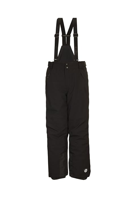 Killtec Jungen Gauror Jr Skihose mit abzippbarem Latz, Schneefang und Kantenschutz