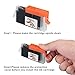 Anbo 10Pack Replacement 564 XL Ink Cartridge High Yield (4 Black, 2 Cyan, 2 Magenta, 2 Yellow) Compatible with Photosmart 5520 6520 7520 6510 Premium C410A Officejet 4620 Printer