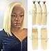 Dorabeauty #613 Platinum Straight Blonde 4×4 Lace Closure with 3 Bundles ST 10