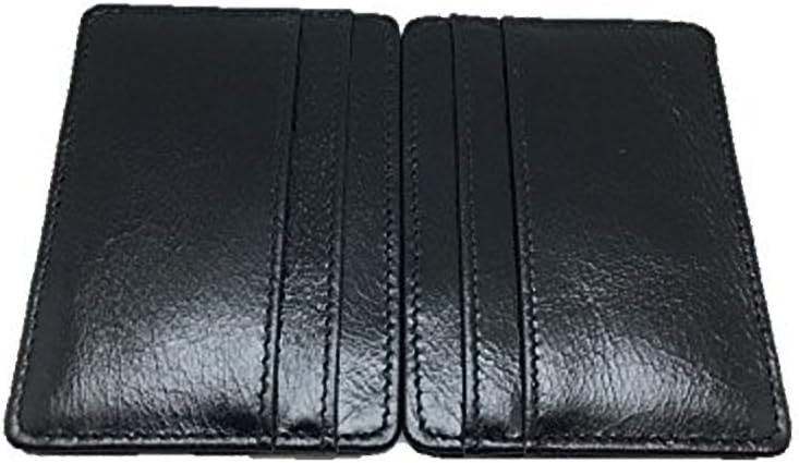 Quality Soft Cowhide Leather Magic Flip Milkman/Puzzle Money Credit Card Wallet